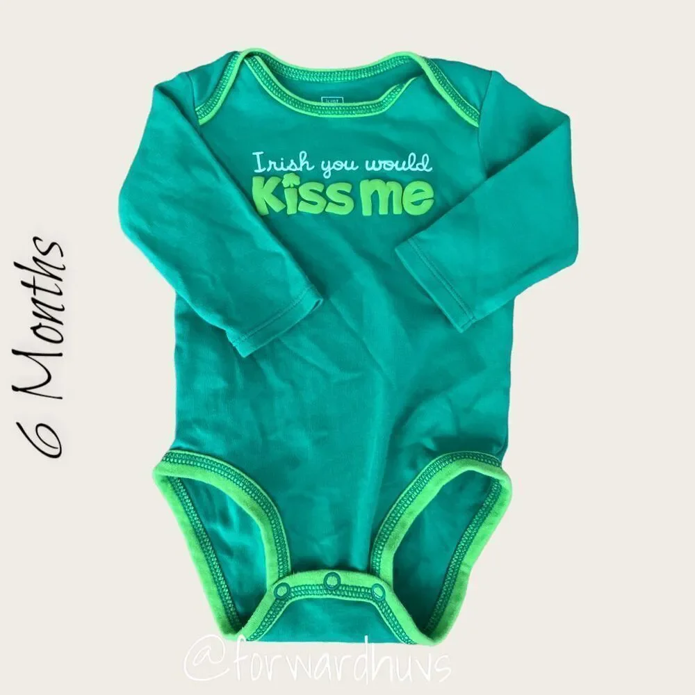 Bundle Sale 3 for $15 | 6/9 Month Irish - St. Paddy’s Fun - Carter’s & Unbranded